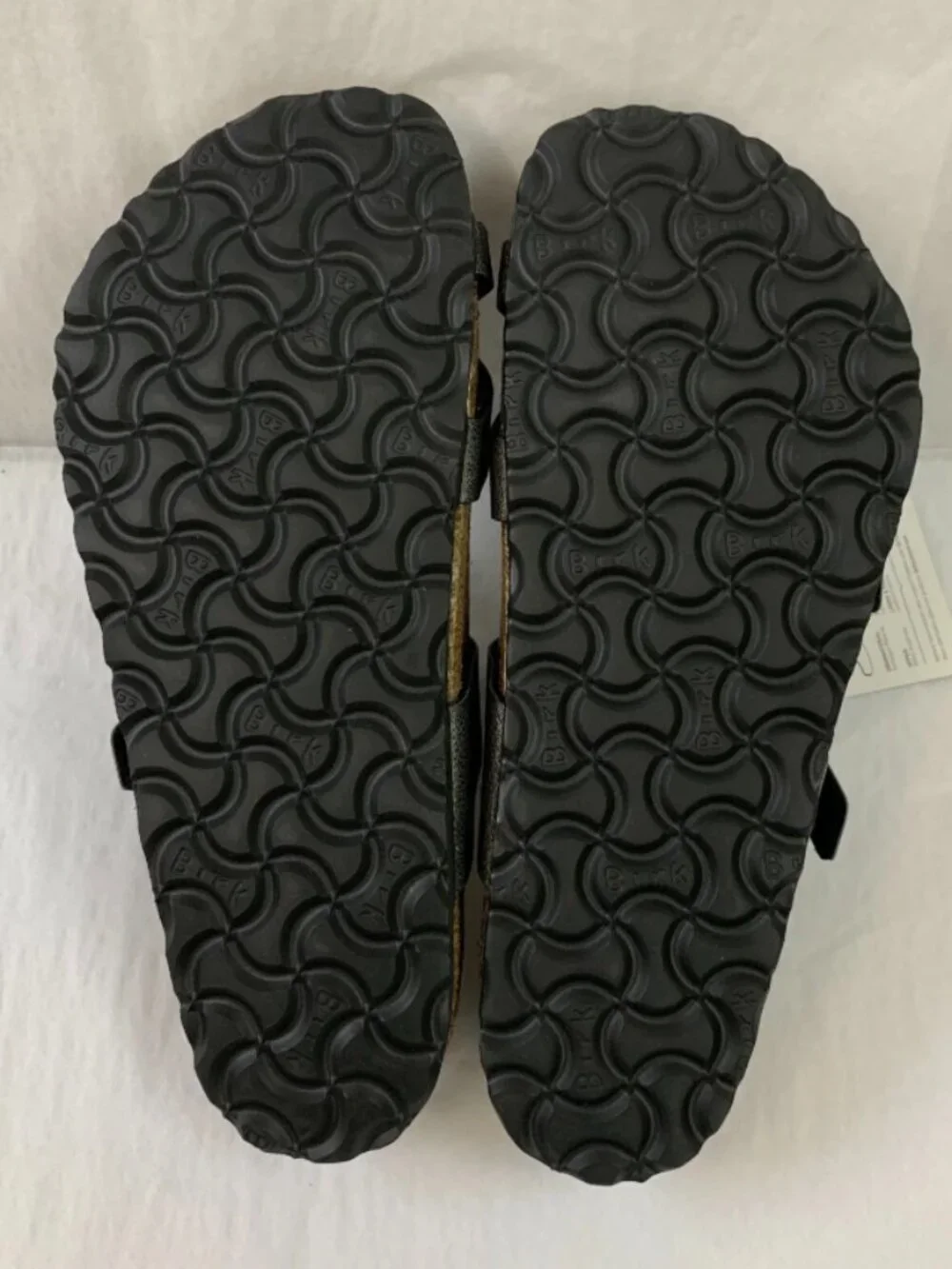 Birkenstock Mayari Pull Up Anthracite Birko-Flor Narrow Width Sandals - Picture 4 of 5